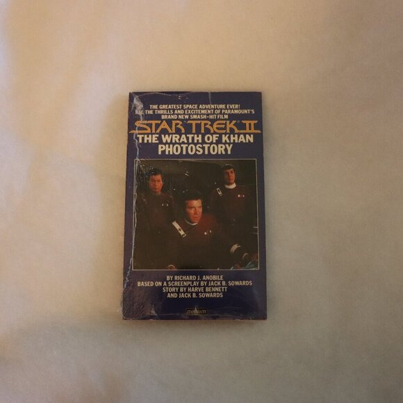 The Wrath of Khan Photostory, Star Trek Paperback, New in Plastic - Picture 3 of 3